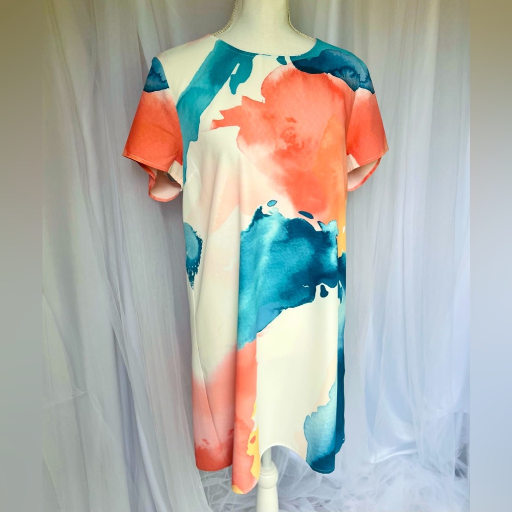 ‼️⭐️NEW WITH TAG‼️⭐️ MINKPINK | Watercolor Dress | Size M